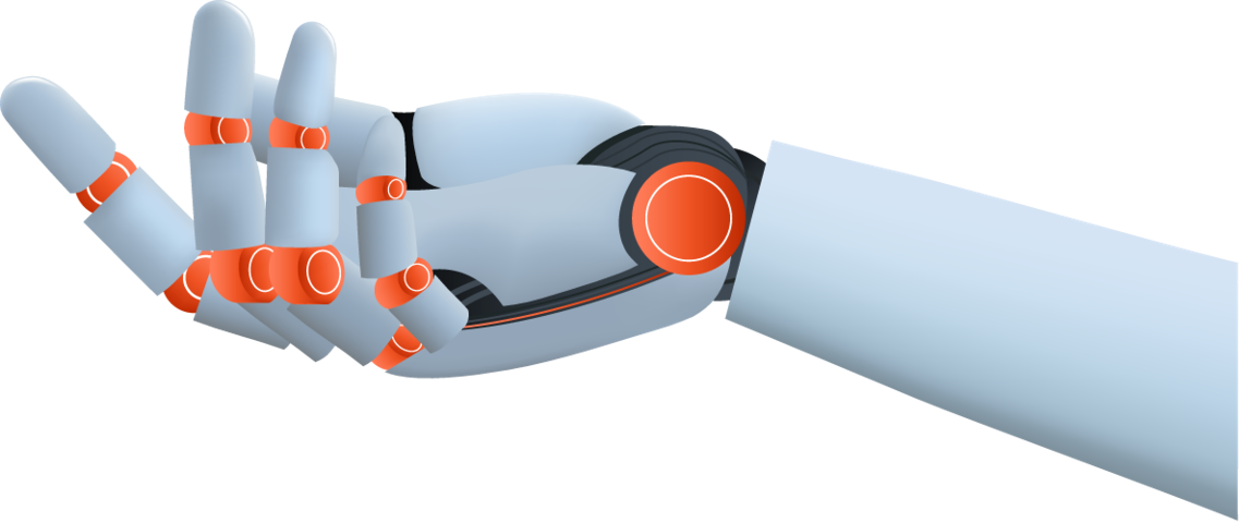 Hand holding the BrinX.ai logo