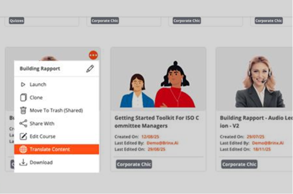 Accelerating Global Training Localization
